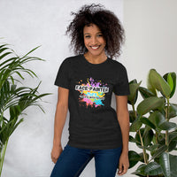 TLC's Create with Passion Face Painter Unisex t-shirt