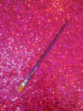 Set of Four Long Liner Glitter Paint Brushes - Then select glitter color