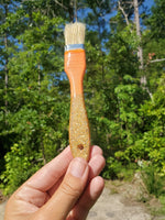 3-in Flat Chip Brush Natural Bristle Paint Brush