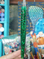 Set of Four Flat Shader Glitter Paint Brushes - Then select glitter color!