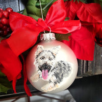 Christmas Tree Ornament Pet Portrait