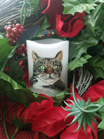 RIP Pet Loss Candle - Pet Portrait - Loss Of Pet - Sympathy Pet Grieving - Condolences