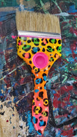 Lisa Frank Pop-It 3" Chip Brush - Collector Art Piece Paint Brush