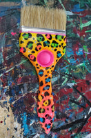 Lisa Frank Pop-It 3" Chip Brush - Collector Art Piece Paint Brush
